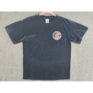 Y2K Harley Davidson Shirt Mens Medium Operation Enduring Iraqi Freedom Military